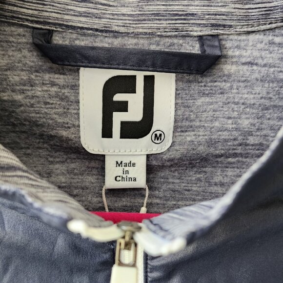 FootJoy Women's Golf Full Zip Jacket | M | Lightweight Performance Windbreaker - Picture 9 of 11
